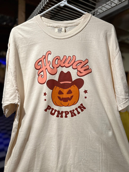 Howdy Pumpkin T Shirt